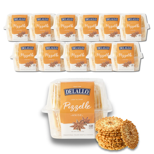 Delallo biscotti pizzelle - biscotti,
