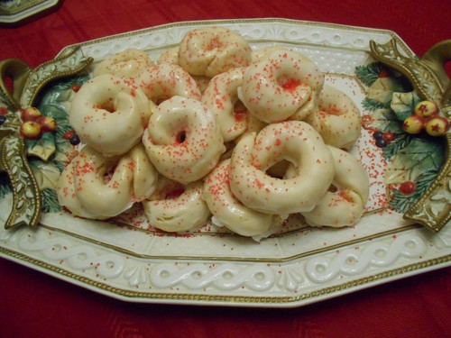 Biscotti glassati all - glassati, all'anice